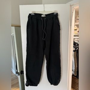 Black sweatpants